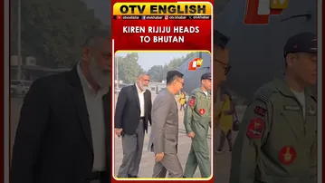 Kiren Rijiju Leaves For Bhutan To Lead Delegation For Return Of Sacred Relics Of Lord Buddha