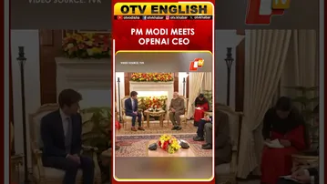 PM Narendra Modi Meets CEO Of OpenAI, Sam Altman In Delhi