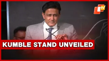 KSCA Names Stand After Anil Kumble at Chinnaswamy Stadium