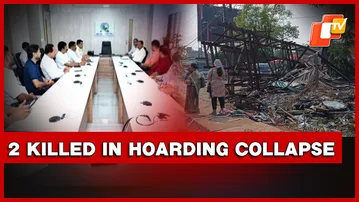 Hoarding Collapse In Bhubaneswar Kills Two, BMC Tightens Safety Norms