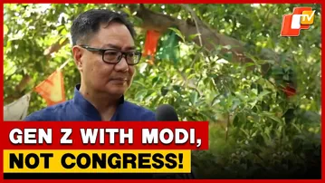 Gen Z Stands with Modi, Not Congress: Kiren Rijiju’s Sharp Jibe at Rahul Gandhi | OTV