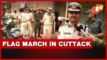 Commissionerate Police Warns Against Rumour-Mongering On Social Media, Conducts Flag March