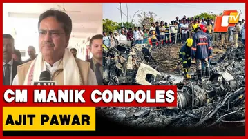 Tripura CM Manik Saha Condoles Demise Of Maharashtra Deputy CM Ajit Pawar