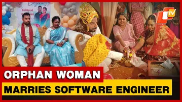 Software Engineer Sets Example By Marrying Orphan Woman At Bhubaneswar Ashram I Odisha
