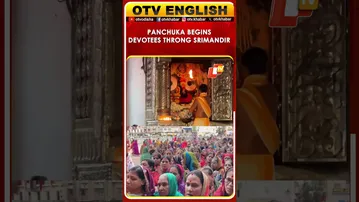 Devotees Throng Puri Shree Jagannath Temple As Panchuka Begins