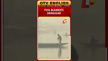 A Layer Of Fog Covers J&K’s Srinagar With Decreasing Temperature