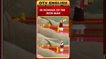 PM Modi Pays Tribute To Sardar Patel At Statue Of Unity On Rashtriya Ekta Diwas