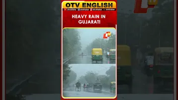 Heavy Rain Causes Waterlogging In Several Parts Of Gandhinagar In Gujarat