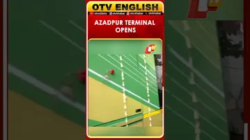 Delhi CM Rekha Gupta Flags Off 40 New E-Buses, Unveils Modern Azadpur Terminal