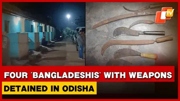 Odisha Police Seize Weapons, Detain Four Suspected Bangladeshis In Large-Scale Midnight Raid