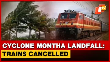 Two Major Trains From Andhra, Odisha To Remain Cancelled Post-Cyclone Montha Landfall: ECoR