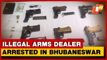 Illegal Firearms Seized In Bhubaneswar, Arms Dealer Arrested