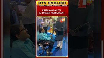 Union Minister Ashwini Vaishnaw Interacts At India AI Impact Summit