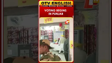 People Cast Vote At A Polling Booth In Tarn Taran For The Assembly By-Election