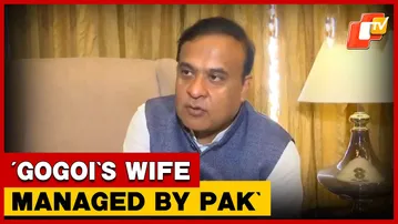 Assam CM Sarma Accuses Gaurav Gogoi's Wife Of Pakistan Links | OTV