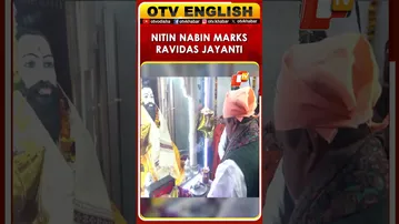 Delhi: BJP President Nitin Nabin Offers Prayers At Karol Bagh Mandir On Ravidas Jayanti 2026