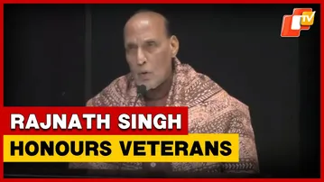 Defence Minister Rajnath Singh Speaks On Veterans' Day In Delhi