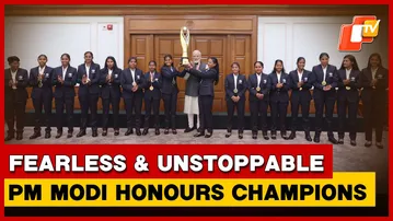 Four Odias In World Champion Blind Women’s Cricket Team, PM Modi Felicitates Players
