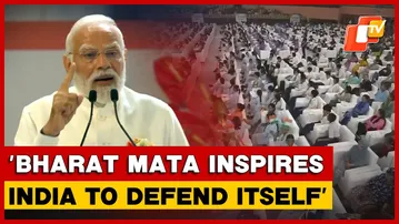 Bharat Mata Represents Saraswati, Lakshmi & Durga, Symbolising India’s Strength