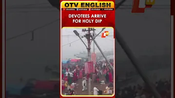 Devotees Arrive For Holy Dip At Sangam During Magh Mela In Prayagraj