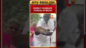 Hundreds Of Elderly Celebrate Pongal In Trichy, Tamil Nadu