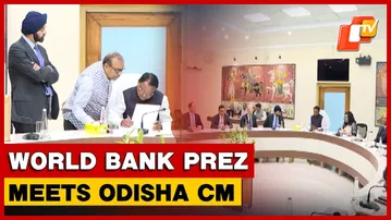 World Bank President Ajay Banga Meets CM Mohan Majhi At Lok Seva Bhawan | Odisha