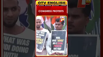 Congress Workers Protested Against PM Modi In Bengaluru Yesterday