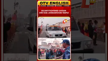 Security Deployed Outside Shri Ram Janmabhoomi Temple Ahead Of Dhwajarohan