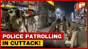 Visuals From Cuttack Where Tensions Erupted Following A Clash Between Two Groups | OTV