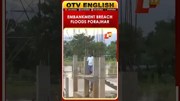 Mahananda River Embankment Collapses In Rajganj