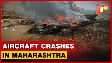 Aircraft Crashes During Emergency Landing In Maharashtra, Several Injured