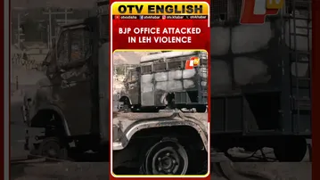 Leh Violence: BJP Office & Vehicles Attacked; Public Assembly Banned Under Section 163