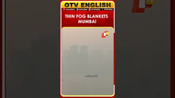 Early Morning Fog Blankets Bandra Kurla Complex Mumbai