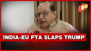 BJD Leader Prasanna Acharya On India-EU FTA, Trump Slap