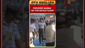 President Murmu Reaches Ambala Airbase | Set to Take Rafale Sortie