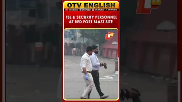 Visuals From The Spot Where A Blast Occurred In A Hyundai I20 Car Near Red Fort