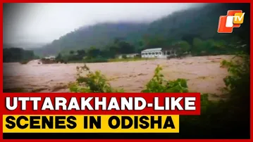 Uttarakhand-Like Rain: Heavy Rain Batters R. Udayagiri In Gajapati District Of Odisha