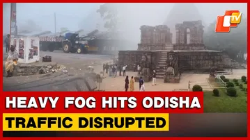 Dense Fog Disrupts Traffic Across Odisha; Bhubaneswar, Konark Affected | Odisha