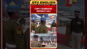 CRPF 33 Battalion Celebrates Republic Day In Snow-Clad J&K Today