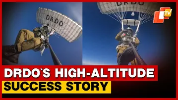 DRDO’s Indigenous Combat Parachute System Proves High-Altitude Reliability At 32,000 Feet Test