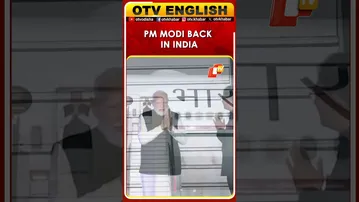 PM Modi Arrives Back In India From Israel