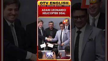 Adani Defence & Aerospace And Leonardo Sign MoU In New Delhi