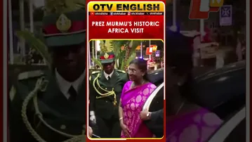 President Droupadi Murmu Arrives In Luanda On India’s Maiden State Visit To Angola & Botswana