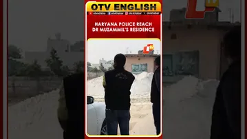 A Team Of Haryana Police Crime Branch Reaches Residence Of Arrested Dr Muzammil