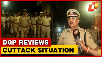Odisha DGP Reviews Cuttack Situation, Urges Public to Rely on Verified Information | OTV