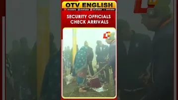 Security Checks As Devotees Arrive For Mauni Amavasya Holy Dip