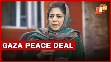 “Bloodshed Is No Solution,” Says Mehbooba Mufti Welcoming Gaza Peace Deal