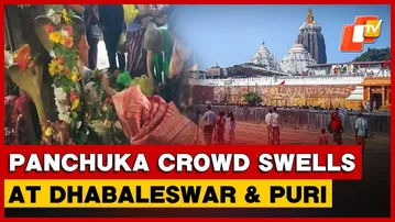Panchuka Begins With Ashutosh Besha Of Lord Dhabaleswar In Cuttack; Puri Braces For Devotee Rush