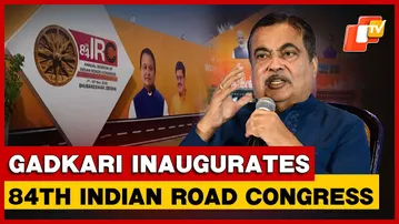 Union Minister Nitin Gadkari Inaugurates 84th Indian Road Congress In Bhubaneswar