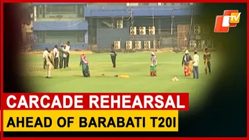 Carcade Rehearsal In Full Swing As Odisha Gears Up For India vs South Africa T20 Encounter